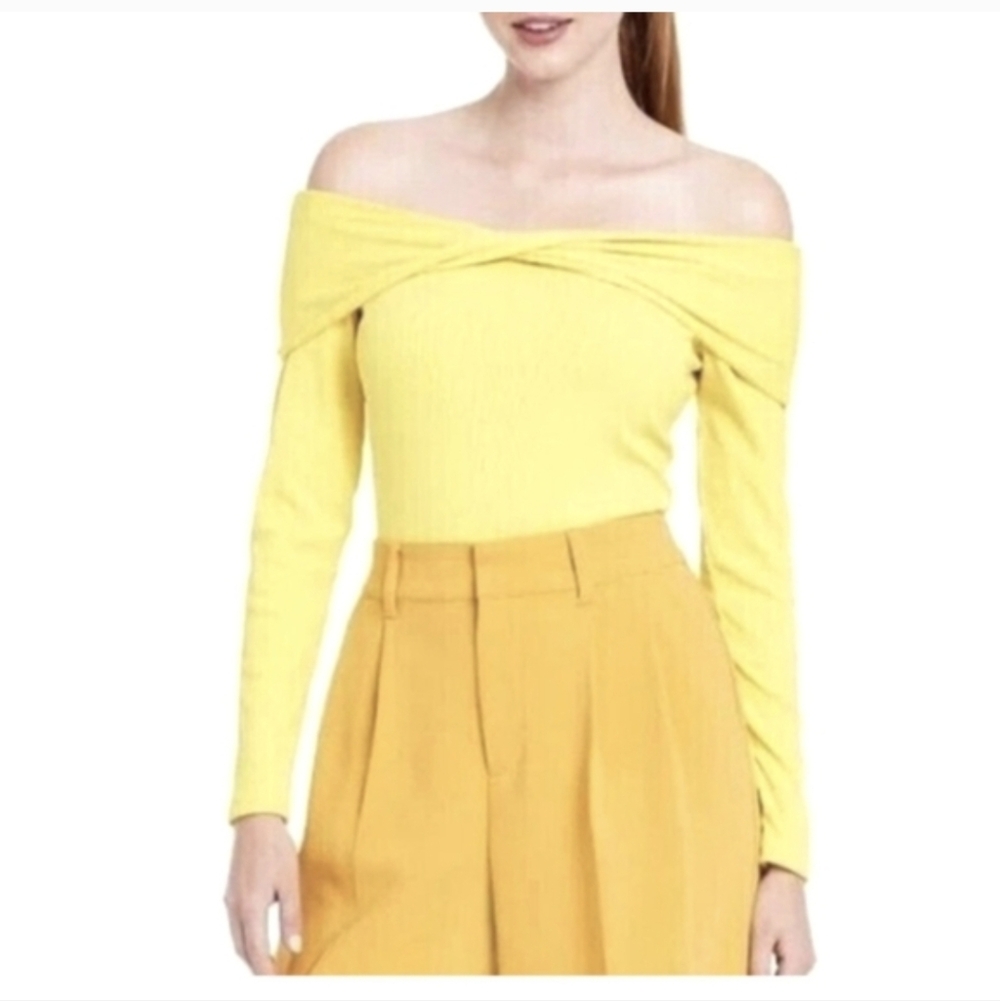 Sergio Hudson Women's Tops | Sergio Hudson Off The Shoulder Bodysuit Xxs